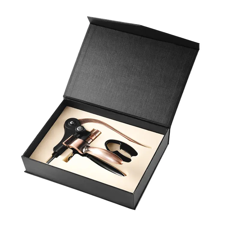 Foldable Cardboard Box Wine Set
